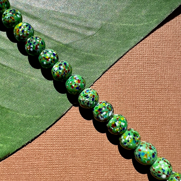 Czech Glass Round Beads - 25 Pieces