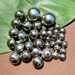 Sterling Silver Plated Mali Beads Assorted