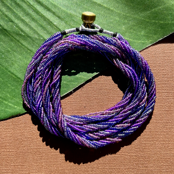 New Colors - Multi Strand Seed Bead Necklaces - Long