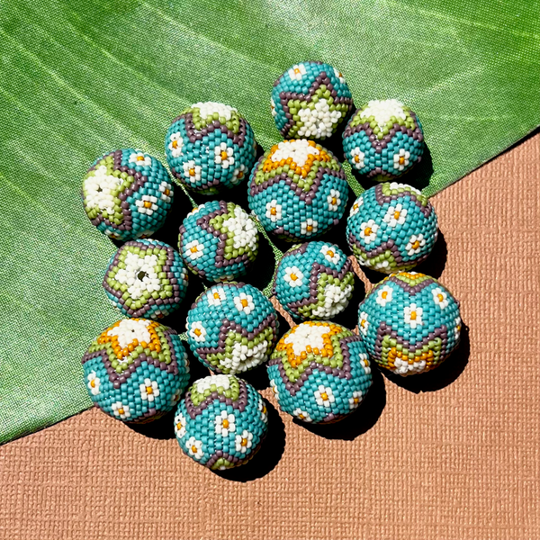 Spring (Size 15) Beaded Beads
