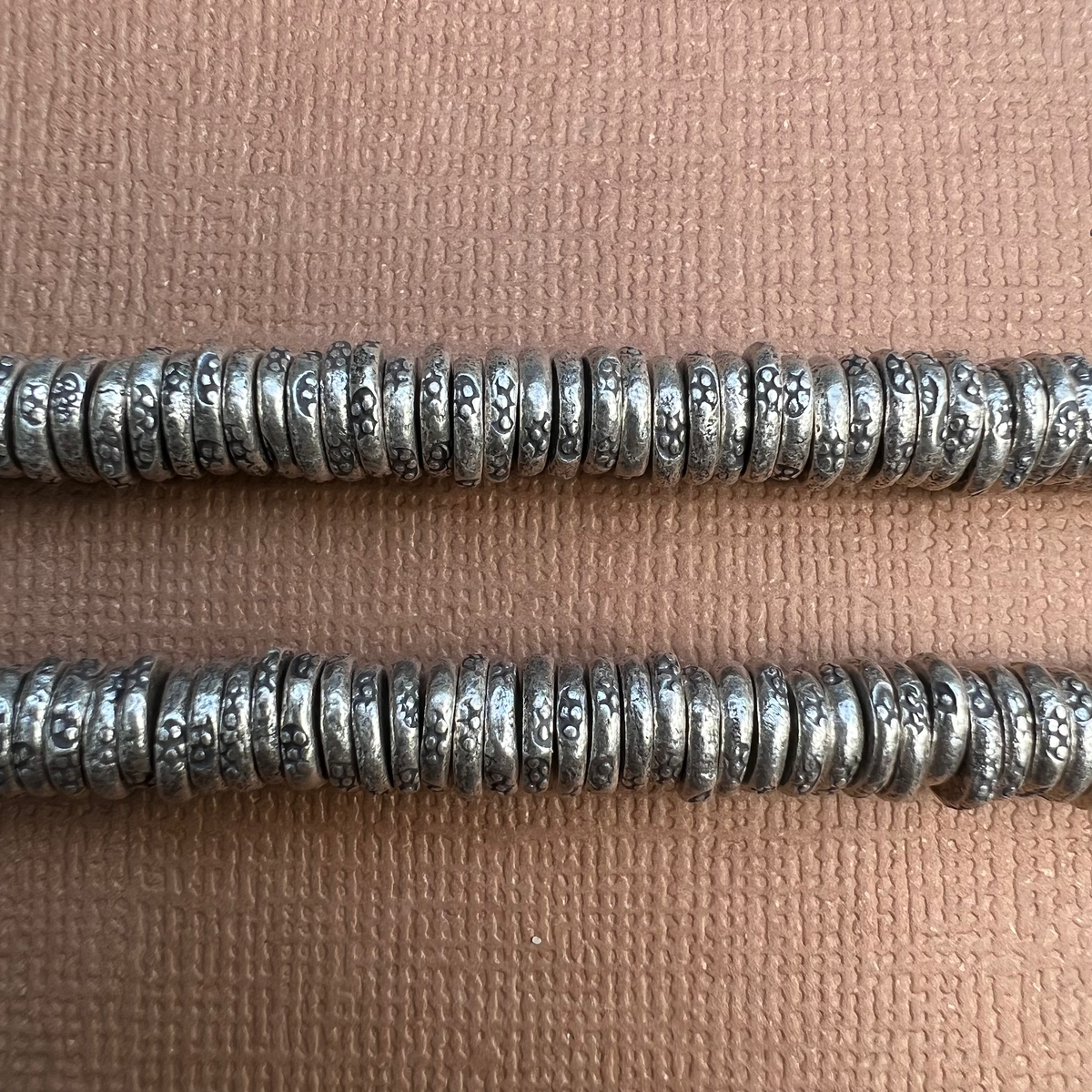 Hill Tribe Silver Stamped Discs Beads – Bead Goes On