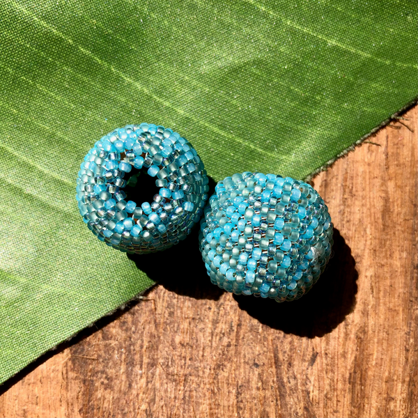 Large Hole Beaded Beads