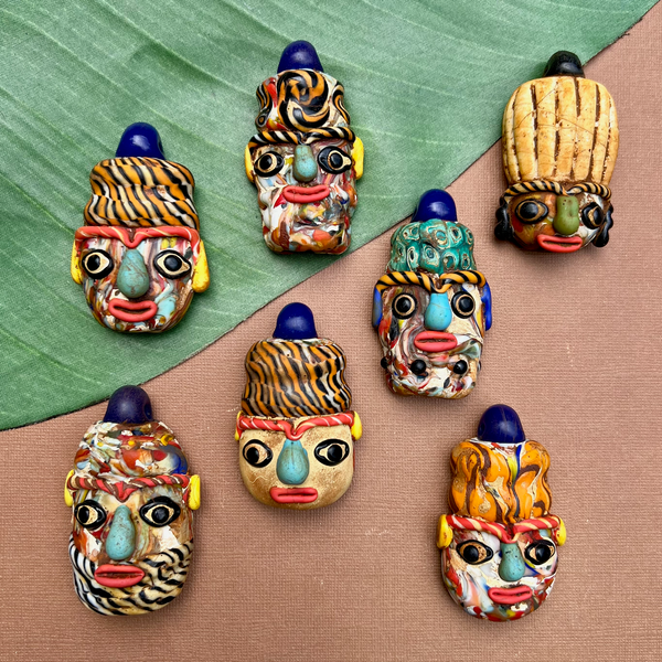 Phoenician Mask Faces - 1 Piece