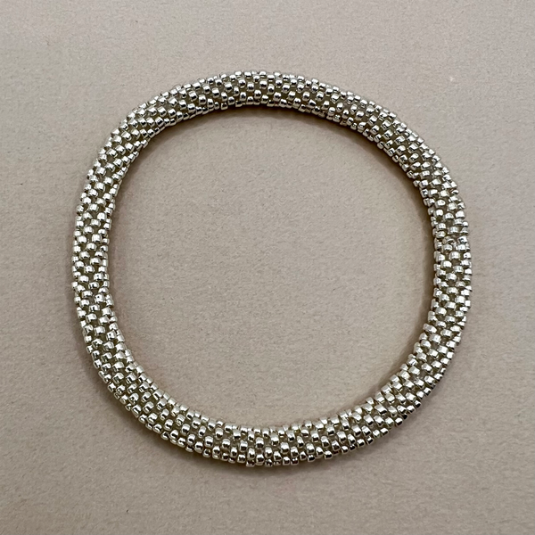 Blue Beaded Bangles #21