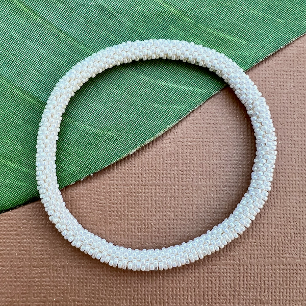 Blue Beaded Bangles #3