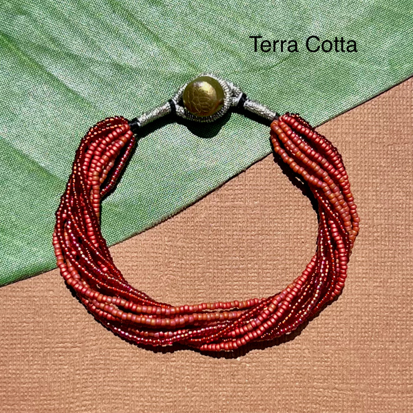 Multi Strand Seed Bead Bracelets