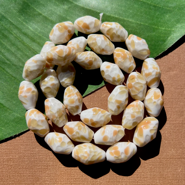 Caramel Japanese Swirl Bi-Cones - 30 Pieces