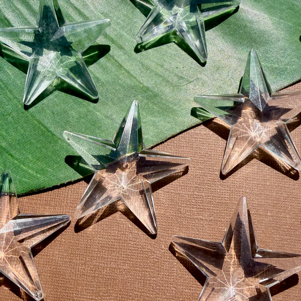 Crystal Stars - 15 Pieces