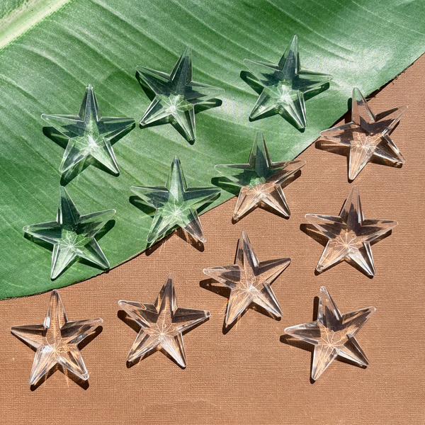 Crystal Stars - 15 Pieces