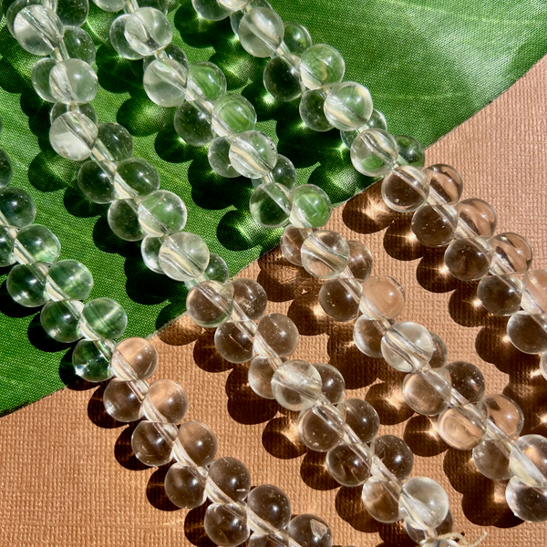 Crystal Drop Beads - 100 Pieces