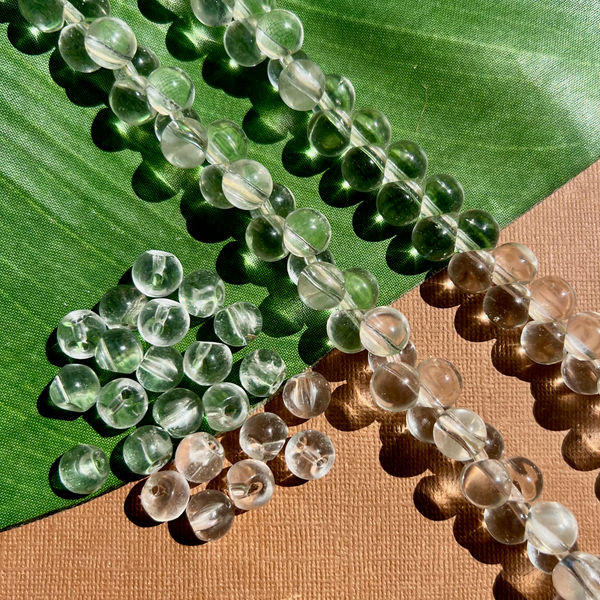 Crystal Drop Beads - 100 Pieces