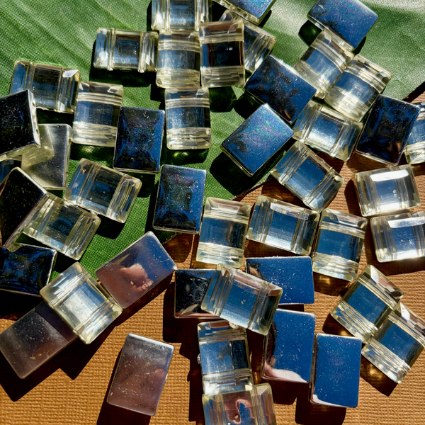 Double Hole Rectangle Tile - 50 Pieces