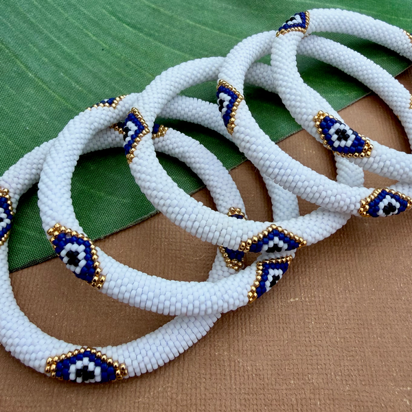 Multi-Colored - Evil Eye Bangles #13