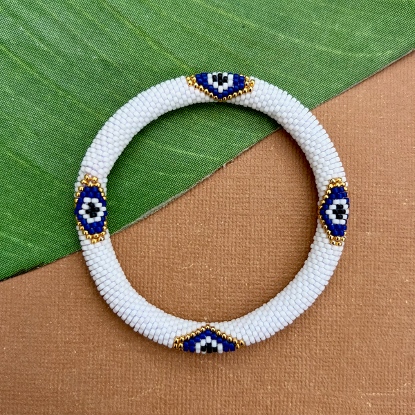 Multi-Colored - Evil Eye Bangles #13