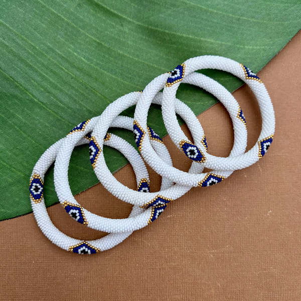 Multi-Colored - Evil Eye Bangles #13