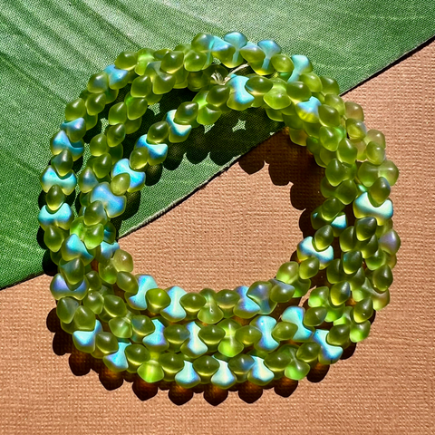 Iridescent Green Diamond Barbells - 150 Pieces