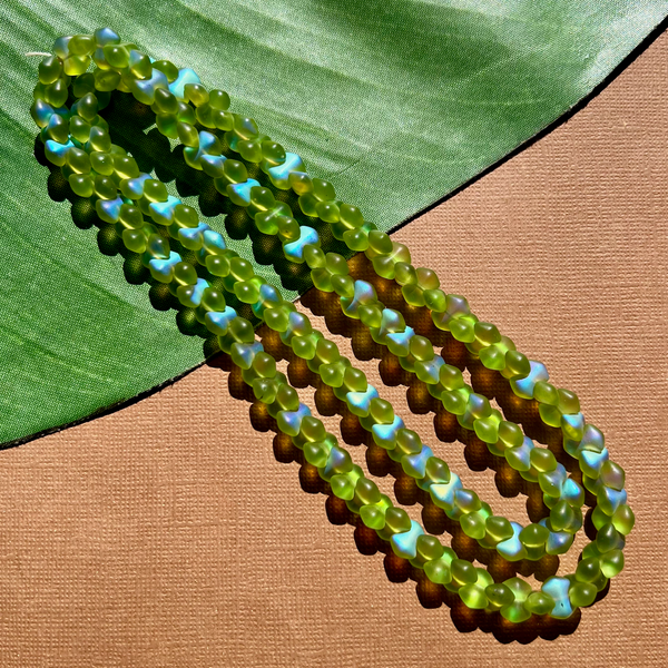 Iridescent Green Diamond Barbells - 150 Pieces
