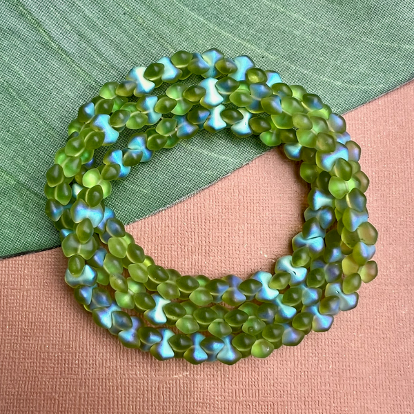 Iridescent Green Diamond Barbells - 150 Pieces