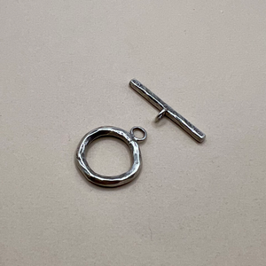 Hill Tribe Fine Silver Large Toggle Clasps