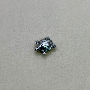 Hill Tribe Fine Silver Turtle Beads