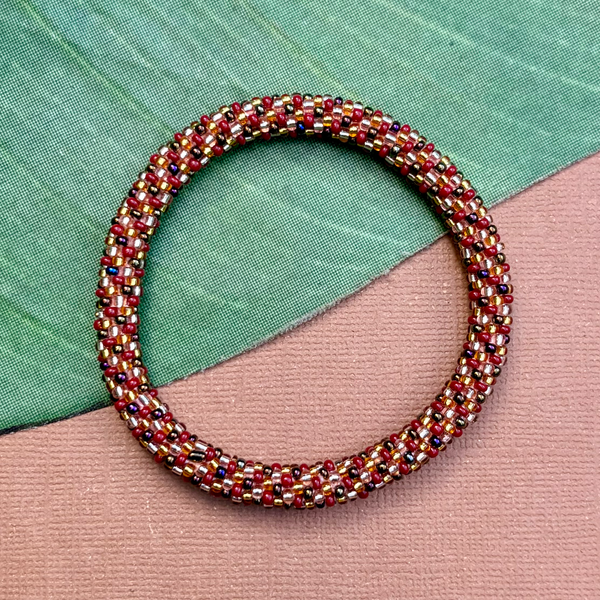 Honey Beaded Bangles #11
