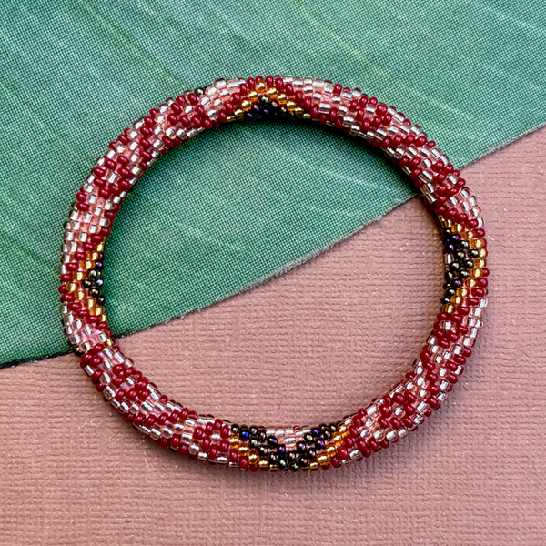 Honey Beaded Bangles #12