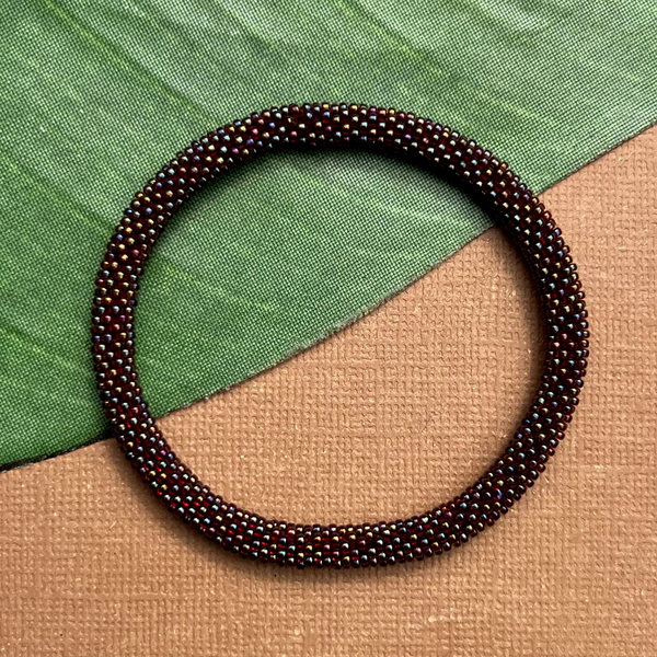 Honey Beaded Bangles #3