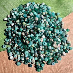 Indonesian Glass - Loose Teal Mix