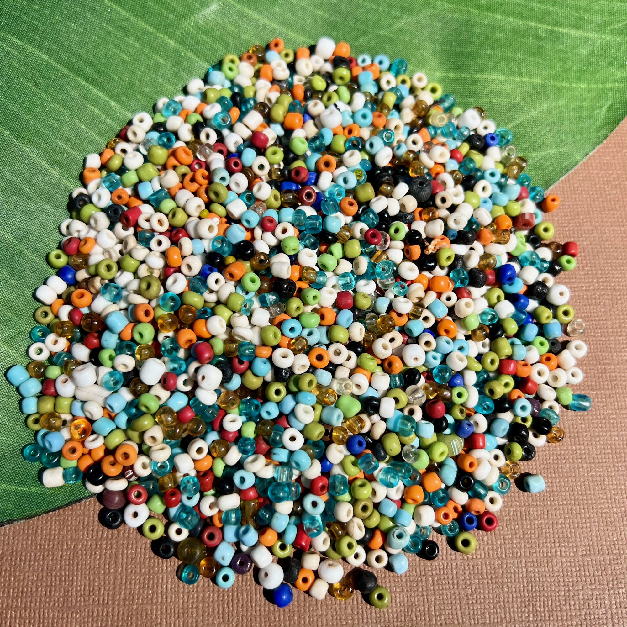 Java Glass - Loose Rainbow 3 to 5mm Mix