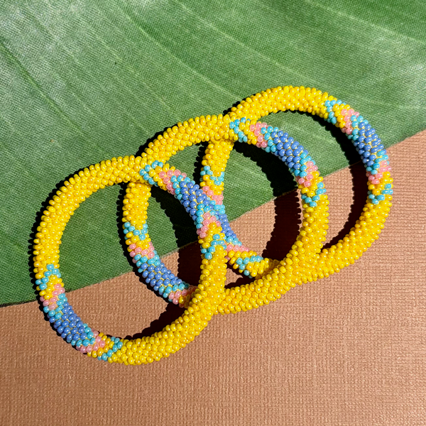 Kids Beaded Bangles #10