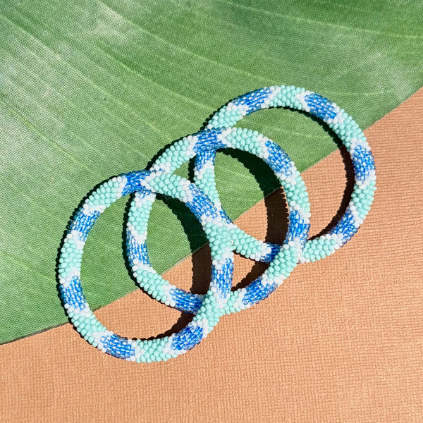 Kids Beaded Bangles #12