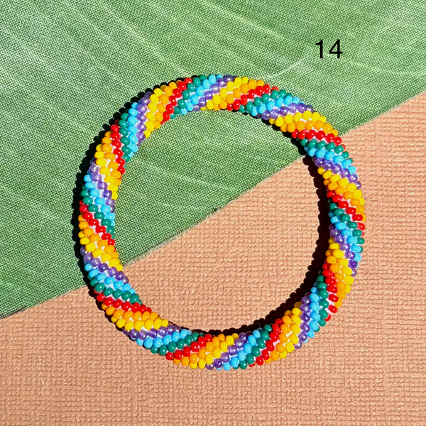 NEW- Kids Beaded Bangles