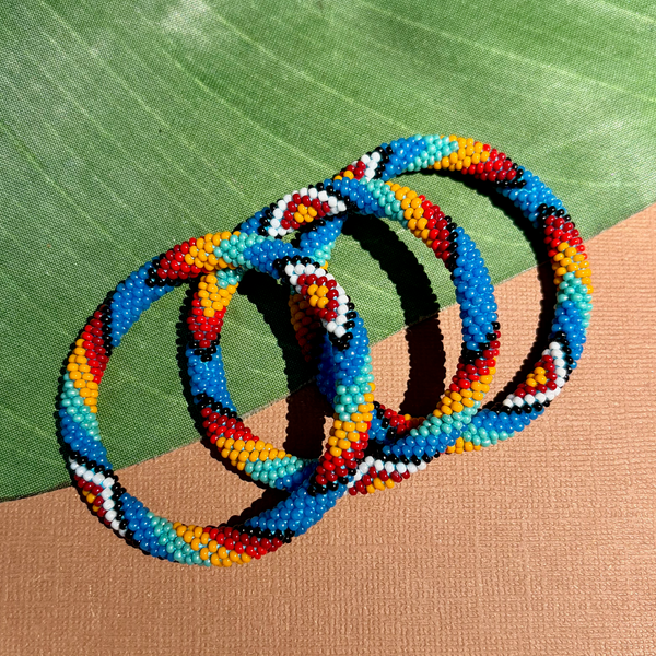 Kids Beaded Bangles #1