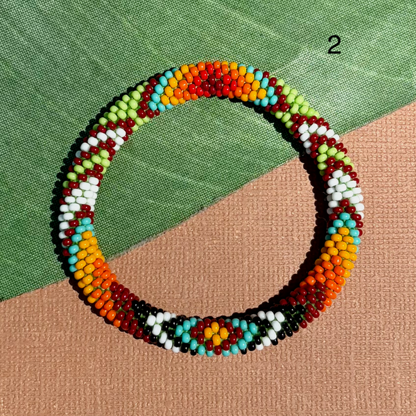 NEW- Kids Beaded Bangles