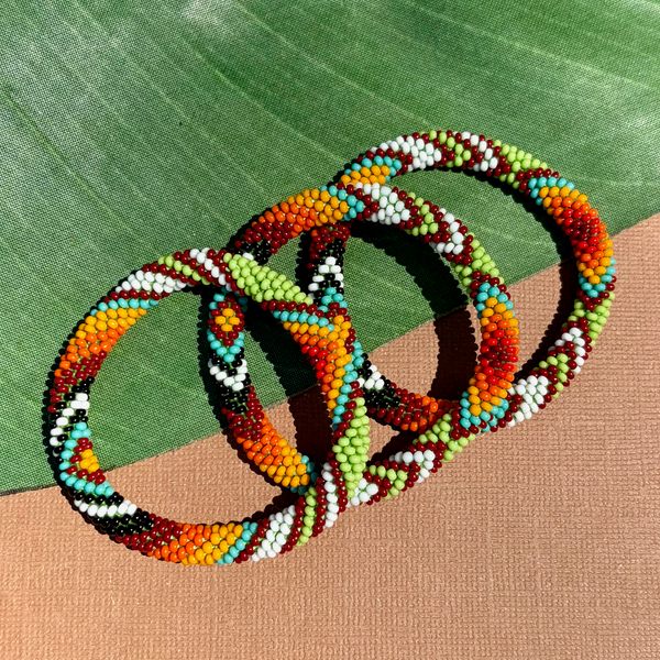 Kids Beaded Bangles #2