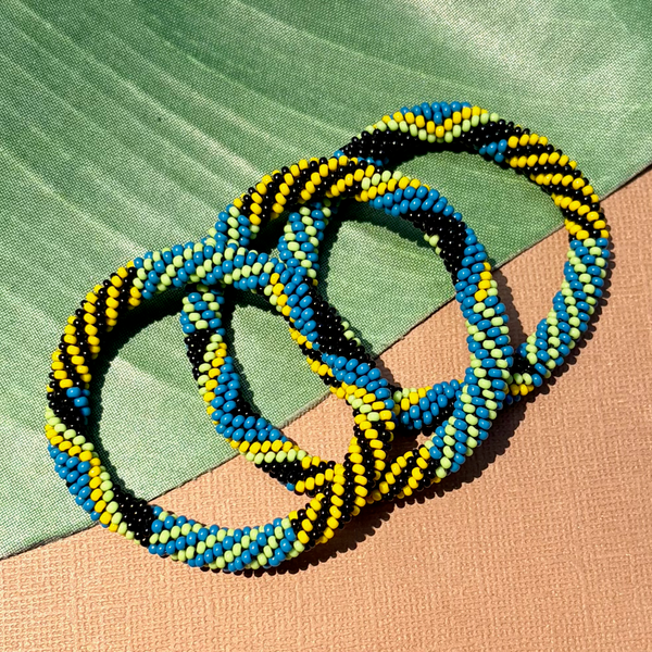 Kids Beaded Bangles #3