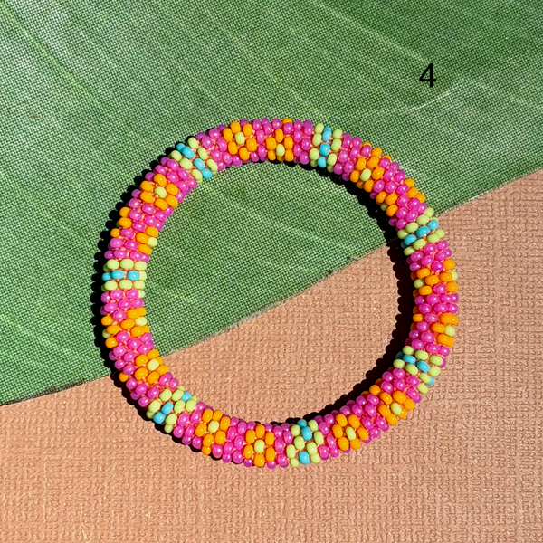 NEW- Kids Beaded Bangles