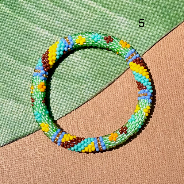 NEW- Kids Beaded Bangles