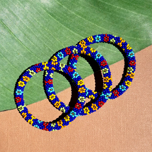 Kids Beaded Bangles #6
