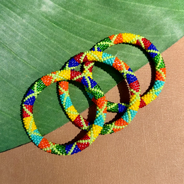 Kids Beaded Bangles #8