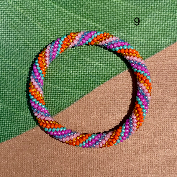 NEW- Kids Beaded Bangles