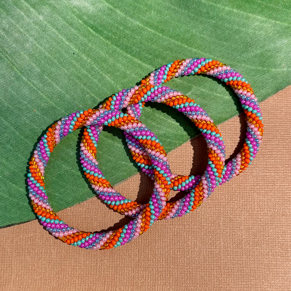 Kids Beaded Bangles #9