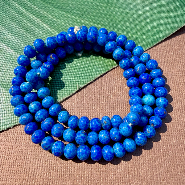 Lapis Lazuli Look-Alike 6mm Beads - 100 Pieces