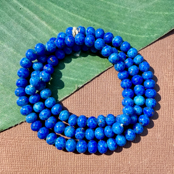 Lapis Lazuli Look-Alike 6mm Beads - 100 Pieces