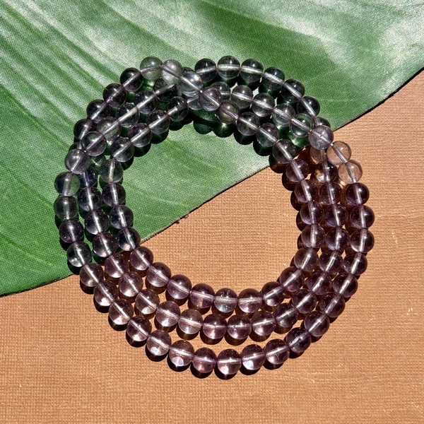 Light Lavender 8mm Round Beads - 100 Pieces
