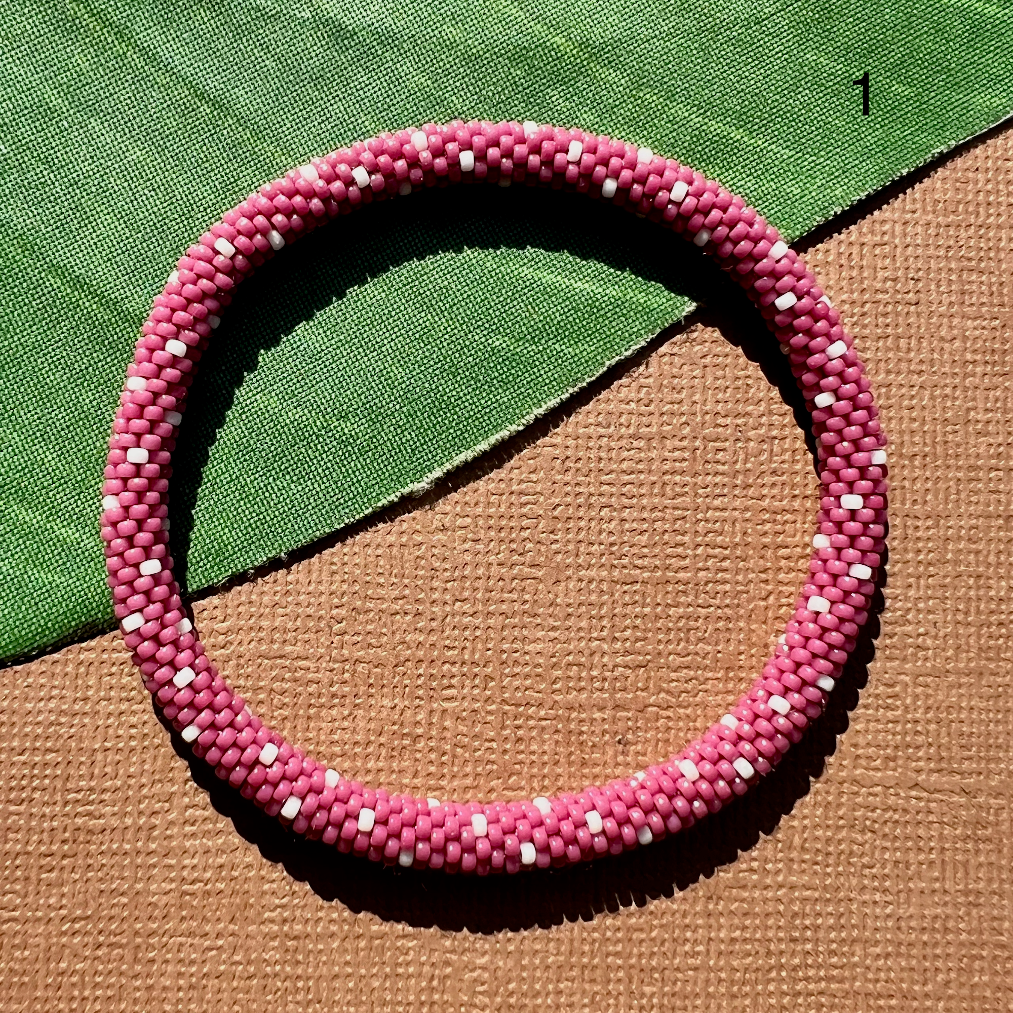 Mousse Beaded Bangles