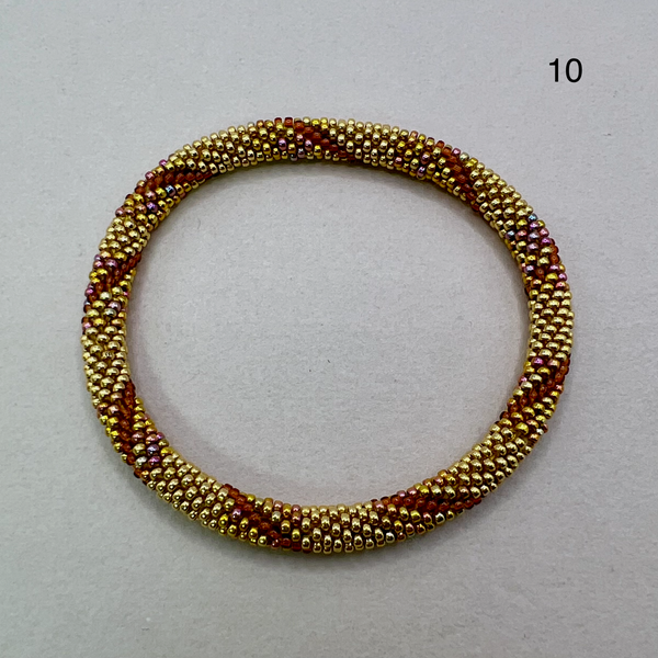 Mousse Beaded Bangles