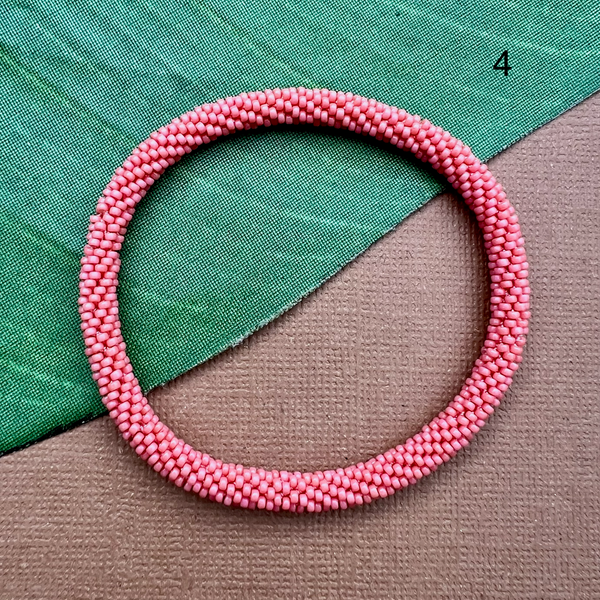 Mousse Beaded Bangles