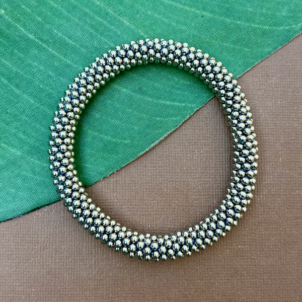 Silver Metal Bangles