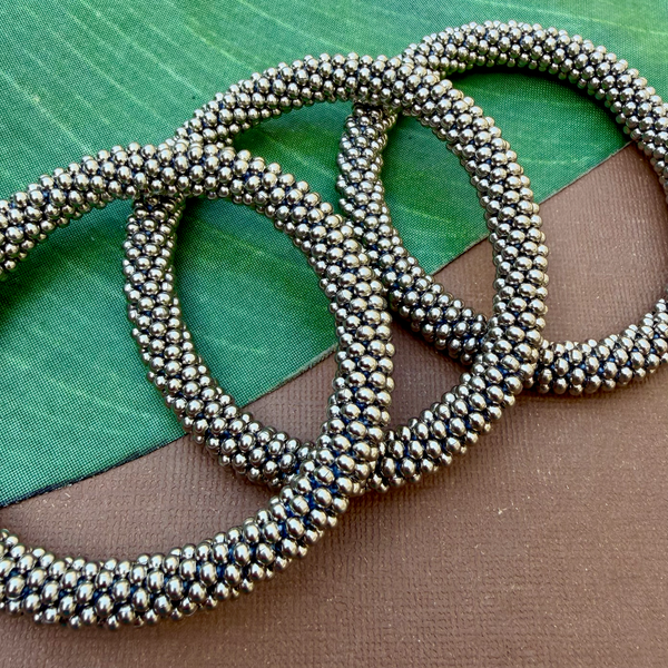 Silver Metal Bangles